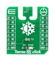 MIKROELEKTRONIKA MIKROE-4979 Add-On Board, Thermo 23 Click, MikroE MikroBUS Compatible Development Boards