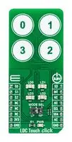 MIKROELEKTRONIKA MIKROE-5204 Add-On Board, LDC Touch Click, MikroE MikroBUS Compatible Development Boards