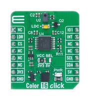 MIKROELEKTRONIKA MIKROE-5421 Add-On Board, Colour 16 Click, MikroE MikroBUS Compatible Development Boards