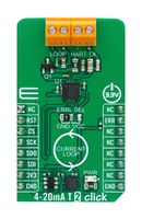 MIKROELEKTRONIKA MIKROE-5540 Add-On Board, 4-20mA T 2 Click, MikroE MikroBUS Compatible Development Boards
