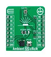 MIKROELEKTRONIKA MIKROE-5647 Add-On Board, Ambient 22 Click, MikroE MikroBUS Compatible Development Boards