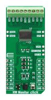 MIKROELEKTRONIKA MIKROE-5684 Add-On Board, HW Monitor Click, MikroE MikroBUS Compatible Development Boards