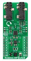 MIKROELEKTRONIKA MIKROE-5721 Add-On Board, Headphone AMP 3 Click, MikroE MikroBUS Compatible Development Boards