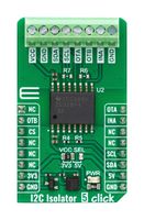 MIKROELEKTRONIKA MIKROE-5725 Add-On Board, I2C Isolator 5 Click, MikroE MikroBUS Compatible Development Boards