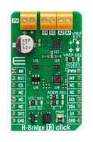 MIKROELEKTRONIKA MIKROE-5795 Add-On Board, H-Bridge 13 Click, MikroE MikroBUS Compatible Development Boards