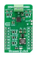 MIKROELEKTRONIKA MIKROE-5804 Add-On Board, Ultrasonic 5 Click, MikroE MikroBUS Compatible Development Boards