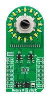 MIKROELEKTRONIKA MIKROE-5892 Add-On Board, Rotary W 2 Click, MikroE MikroBUS Compatible Development Boards