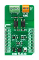 MIKROELEKTRONIKA MIKROE-5923 Add-On Board, Opto 7 Click, MikroE MikroBUS Compatible Development Boards
