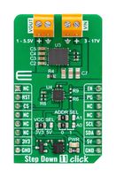 MIKROELEKTRONIKA MIKROE-5936 Add-On Board, Step Down 11 Click, MikroE MikroBUS Compatible Development Boards