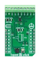 MIKROELEKTRONIKA MIKROE-6054 Add-On Board, Expand 17 Click, MikroE MikroBUS Compatible Development Boards