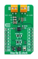 MIKROELEKTRONIKA MIKROE-6076 Add-On Board, Step Up 2 Click, MikroE MikroBUS Compatible Development Boards