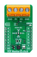 MIKROELEKTRONIKA MIKROE-6091 Add-On Board, VCP Monitor 5 Click, MikroE MikroBUS Compatible Development Boards
