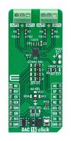 MIKROELEKTRONIKA MIKROE-6209 Add-On Board, DAC 16 Click, MikroE MikroBUS Compatible Development Boards