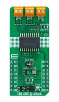 MIKROELEKTRONIKA MIKROE-6210 Add-On Board, ISO ADC 7 Click, MikroE MikroBUS Compatible Development Boards
