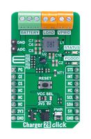 MIKROELEKTRONIKA MIKROE-6519 Add-On Board, Charger 28 Click, MikroE MikroBUS Compatible Development Boards