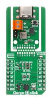 MIKROELEKTRONIKA MIKROE-6713 Add-On Board, Charger 31 Click, MikroE MikroBUS Compatible Development Boards