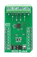 MIKROELEKTRONIKA MIKROE-6767 Add-On Board, RS232 4 Click, MikroE MikroBUS Compatible Development Boards