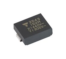 VISHAY SMDY1102MY5UBRS 陶瓷抗干扰电容器, 1000 pF, ± 20%, X1 / Y1, 440 VAC, 300 VAC