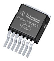 INFINEON IMBG75R011M2HXTMA1 碳化硅MOSFET, 单, N通道, 129 A, 750 V, 0.0138 ohm, TO-263