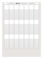 BRADY LAT-19-361-1 线缆标记, 自贴合, ???????, 25.4mm x 80.44mm, 聚酯PET, 白色