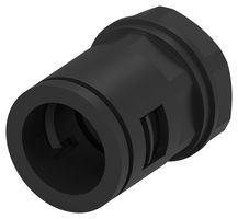 TE CONNECTIVITY 2500400-3 导管连接器, 18.5mm 尺寸,M20 x 1.5, 直型, 尼龙6(聚酰胺6), 黑色, 41.5 mm, IP66