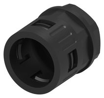 TE CONNECTIVITY 2500400-6 导管连接器, 28.5mm 尺寸，M25 x 1.5, 直型, 尼龙６（聚酰胺6）, 黑色, 47.6 mm, IP66