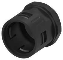 TE CONNECTIVITY 1-2500400-6 导管连接器, 34.5mm 尺寸，PG29, 直型, 尼龙６（聚酰胺6）, 黑色, 52 mm, IP66