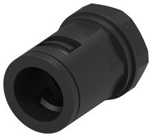 TE CONNECTIVITY 2500401-6 导管连接器, 28.5mm 尺寸，M25 x 1.5, 直型, 尼龙６（聚酰胺6）, 黑色, 48.7 mm, IP66