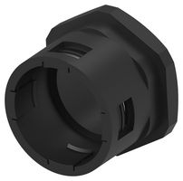 TE CONNECTIVITY 1-2500401-7 导管连接器, 42.5mm 尺寸,PG36, 直型, 尼龙6(聚酰胺6), 黑色, 51.2 mm, IP66