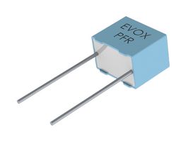 KEMET PFR5101J250J11L4BULK General Purpose Film Capacitor, Film / Foil PP, Radial Box - 2 Pin, 100 pF, ± 5%, 160 V, 250 V