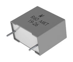 KEMET R60MF3100AA6AJ General Purpose Film Capacitor, Metallized PET Stacked, Radial Box - 2 Pin, 0.1 µF, ± 5%, 200 V