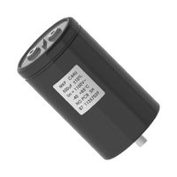 KEMET C44UQGQ6500F8SK 功率膜电容器, 金属化PP, 罐型, 500 µF, ± 10%, DC Link, 螺柱安装 - M12