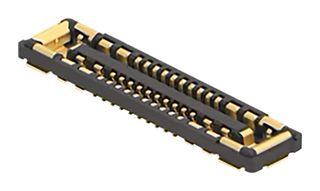 MOLEX 2262760202 Mezzanine Connector, 0.3mm Signal, 0.6mm Power, Receptacle, 2 Rows, 28 Contacts, Surface Mount