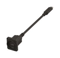 NEUTRIK NAUSBC-5G-FL10 USB线缆, C型插头至C型插座, 100 mm, 3.94 ", USB 3.2