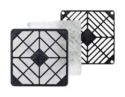 SEPA LFG80 Fan Filter Assembly, IP50, 80 mm, 80mm Size Fans, 71.4 mm, Plastic, Plastic, LFGxx Series