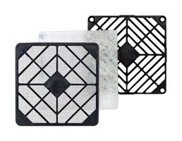 SEPA LFG120 Fan Filter Assembly, 120 mm, 120mm Fans, 104.8 mm, Plastic