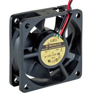 SEPA AG06024HB257103(05L5) DC Axial Fan, 24 V, Square, 60 mm, 25 mm, Ball Bearing, 23.366 CFM