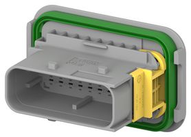 TE CONNECTIVITY 2-1564532-1 Automotive Connector Housing, HDS Series, Tab, 15 Ways, AMP HDS Series Pin Contacts