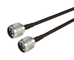 L-COM CSMN9MF-1 Computer Cable, D Sub 9 Position Plug, D Sub 9 Position Receptacle, 1 ft, 304.8 mm, Light Grey
