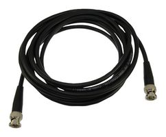 L-COM CC59A-10 RF / Coaxial Cable Assembly, 10 ft, 3 m, RG59A, BNC Plug, BNC Plug, 75 ohm
