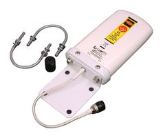 L-COM HG2458-08LP-NF External Antenna, Log Periodic, Vertical, Pole (Mast)/N Connector, 2.4-5.8GHz, 8dBi Gain, 1.5:1 VSWR