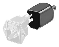 SCHURTER 0859.0074... 防尘盖/罩, Insulating Cover, FKG、FKH、FKHD、FKI、FKID、KD、5145、6135、6145、6762、6765 系列电源输入模块, 热塑性主体