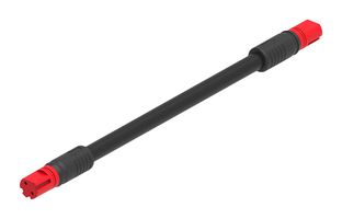 MOLEX 2300312010 Cable Assembly, MiniCirc Receptacle to MiniCirc Receptacle, 2 Ways, 1 m, 3.3 ft