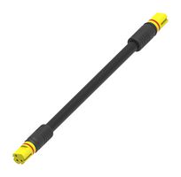 MOLEX 2300313010 Cable Assembly, MiniCirc Receptacle to MiniCirc Receptacle, 3 Ways, 1 m, 3.3 ft