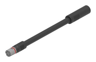 MOLEX 2300326010 Cable Assembly, MiniCirc Receptacle to MiniCirc Plug, 6 Ways, 1 m, 3.3 ft