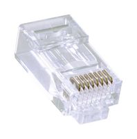 L-COM TDPTC5E 模块连接器, RJ45 插头, 1 x 1 (端口), 8P8C, Cat5e, 电缆安装