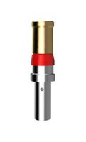 AMPHENOL COMMUNICATIONS SOLUTIONS 8638PPC1005LF D Sub Contact, Amphenol DW Series D Sub Connectors, Pin (Male), Brass, Gold Plated Contacts