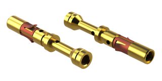 AMPHENOL SINE/TUCHEL MS24M23F Circular Connector Contact, ecomate Aquarius RM Series, Socket, Crimp, 24 AWG, 28 AWG