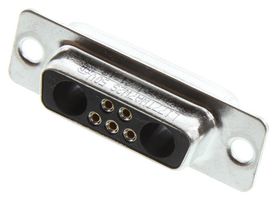 AMPHENOL COMMUNICATIONS SOLUTIONS L177TWA7W2S Combination Layout D Sub Connector, TW Series, DA-7W2, Receptacle, 7 Contacts, 5 Signal, 2 Power