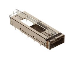 AMPHENOL COMMUNICATIONS SOLUTIONS FS1R382000 输入输出连接器, 38 触点, 插座, QSFP+, 表面安装直角, ExpressPort FS1 Series, 电路板安装